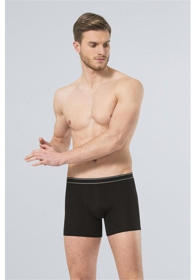 Türen 174 Likralı Boxer - Siyah - L Siyah