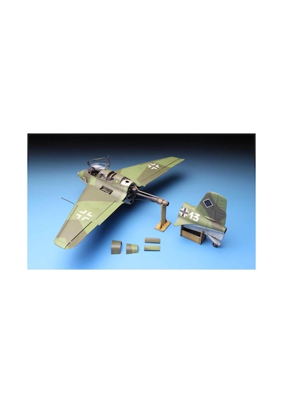 1/32 Messerschmitt Me163b Komet Savaş Uçağı Maketi, Meng Qs001