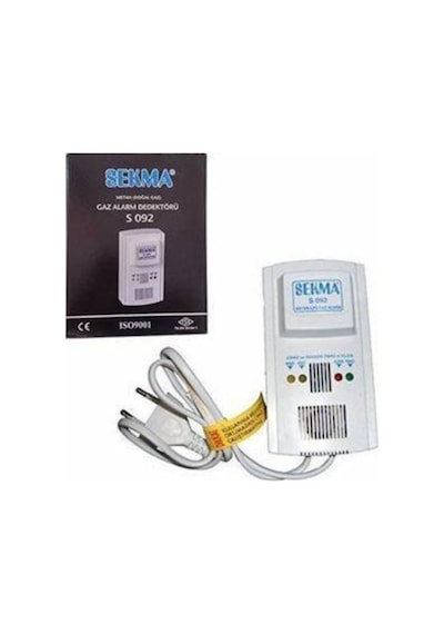 Sekma S-092 Doğalgaz Alarm Dedektörü Gaz Alarm Cihazı