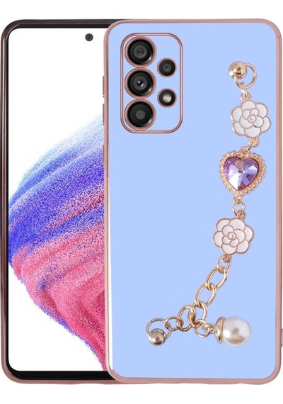 Samsung Uyumlu Galaxy A13 4G Kılıf El Tutamaçlı Taka Kapak