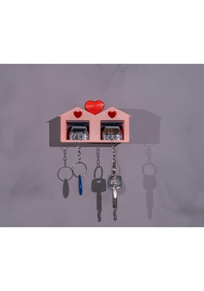 Aşk Garajı Anahtarlık & Uzaktan Kumanda Tutucu Love Garage Keychain & Remote Holder-195