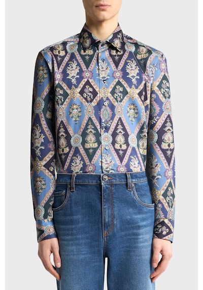Etro Erkek Gömlek Mrıb0001 99sa5l4 X0883 Lacivert Lacivert