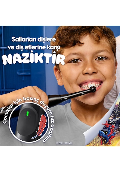 Oral-b Io Çocuk 6+ Spiderman Şarjlı Diş Fırçası