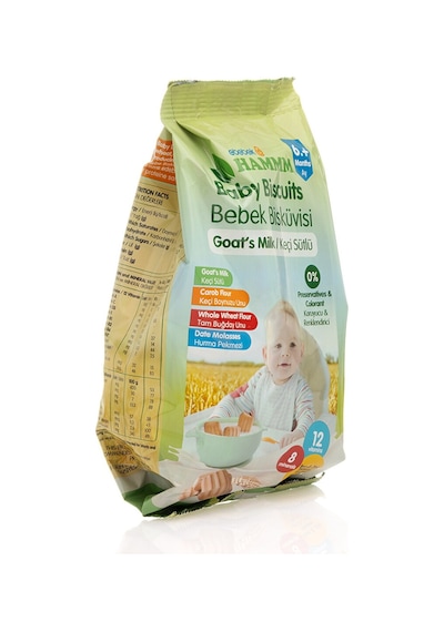 Hammm Keçi Sütlü Bebek Bisküvisi 400 gr