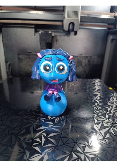 Ters Yüz 2 Karakter Figür Seti - Inside Out 2 Duygu Figürleri - 3d Baskı Koleksiyon
