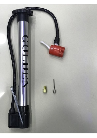 Golden 160 PSI Alm Pompa Top Şişirme İğnesi Sibop Dönüştürücü