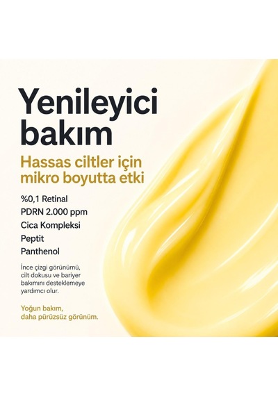Tr Gece Bakım Seti 2'li, Retinal Krem 15ml + Göz Kremi 20ml