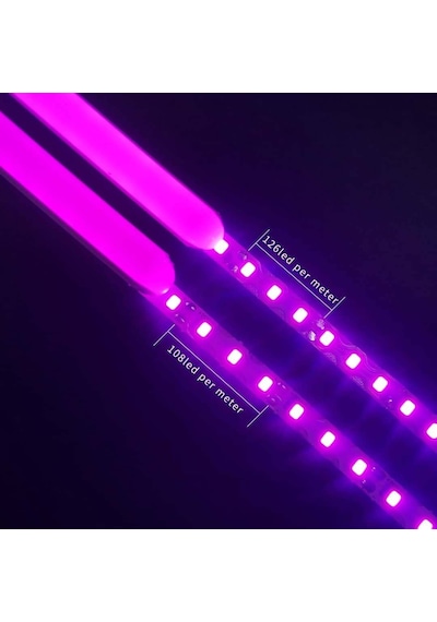 Ikinci Nesil Yeşil Difüzör 5 Metre 6mm Neon Led Silikon Şerit Kapağı Led Şerit İçermez