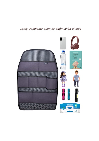 Bod Koltuk Arkası Düzenleyici Araç İçi Organizer