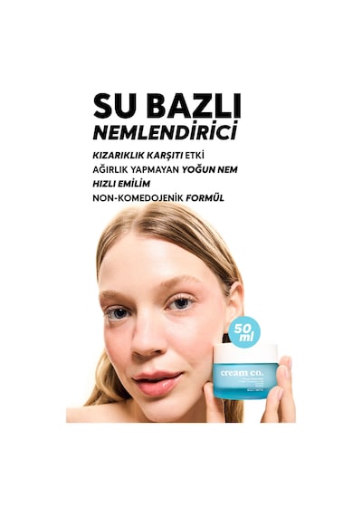 Su Bazlı Bariyer Onarıcı Cloud Moisturizer Yatıştırıcı Nemlendirici Yüz Kremi 50 Ml Tüm Cilt Tipleri