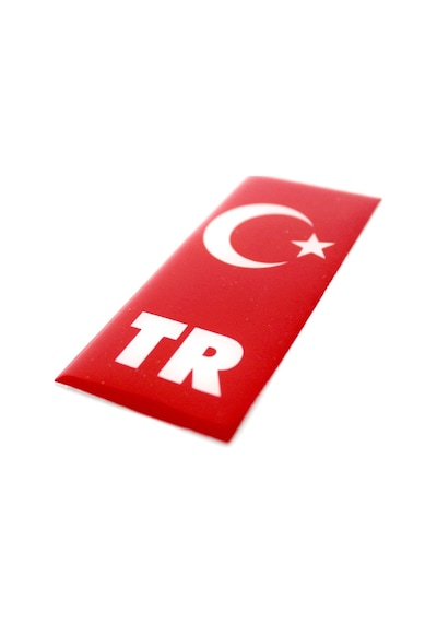 Tr Plaka Sticker 2'Li - Türkiye Plaka Sticker 496052247