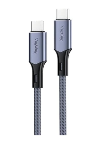 100w 5a E-mark Çipli Pd Type-c To Type-c Hızlı Şarj Ve Data Kablosu 2 Metre