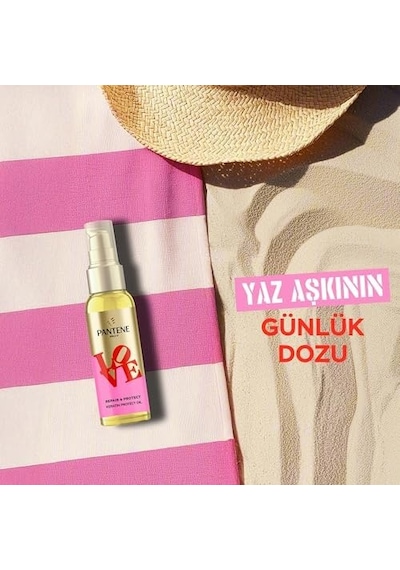 Pantene Love Edition Pro-v Keratin Koruması Saç Yağı 100 Mililitre