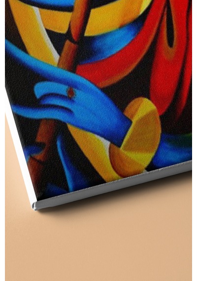 Webstyle Sayılarla Boyama Seti Kasnaklı Neyzen 40 X 50 Cm