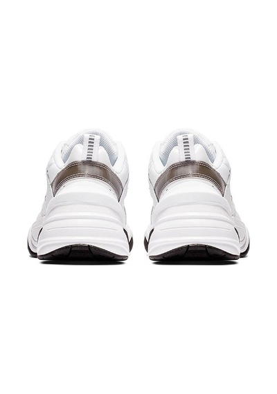 Nike M2k Tekno Leather Unisex Reflector Sneaker Hakiki Deri Beyaz Spor Ayakkabı