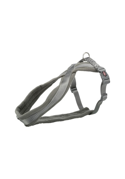 Trixie Premium Köpek Yürüyüş Göğüs Tasması L 60-100 Cm / 25 Mm Grafit Açık Gri