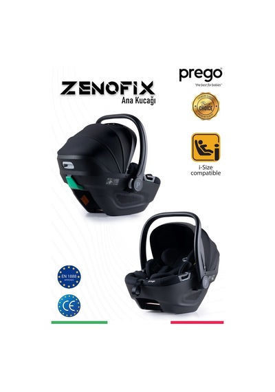 Zeno Fix İ-size Belgeli Ana Kucağı Puset Taşıma Oto Koltuğu