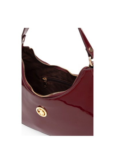 U.S. Polo Assn. Kadın Bordo Rugan Kol Çantası 50317815-VR014