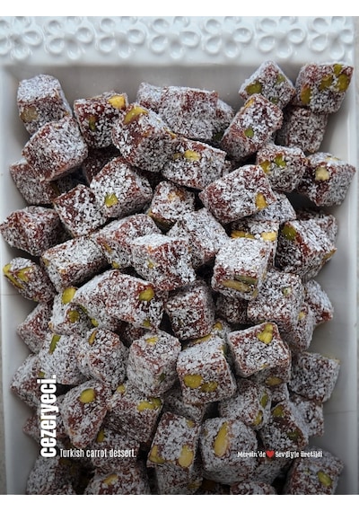 Cezeryeci Antep Fıstıklı Küp Cezerye 250 G