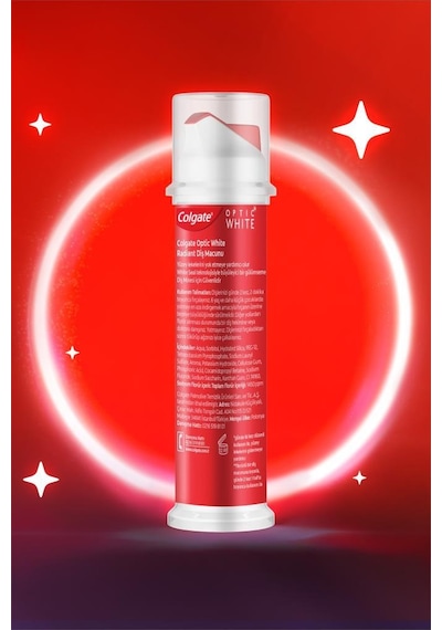 Colgate Optic White Radiant Pump Diş Macunu 100 ML