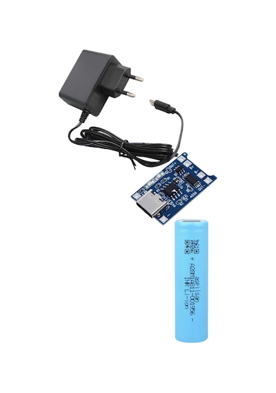 1 Adet Aspilsan Li-ion Pil, Tp4056 Type-c Pil Şarj Devresi Ve Type-c 5v 2a Adaptör