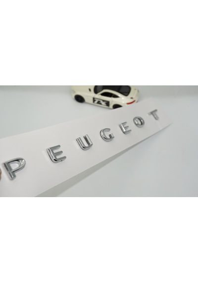 Dk Tuning Peugeot Bagaj Ön Panjur Krom Abs Yazı Logo Amblem Bagaj Arma