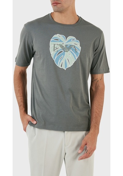 Emporio Armani Erkek T Shirt 3r1t6u 1jq4z 0630 Antrasit
