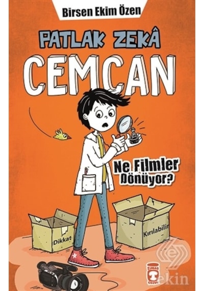 Patlak Zeka Cemcan 6 - Ne Filmler Dönüyor? - Birsen Ekim Özen - Timaş Çocuk