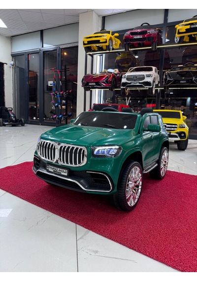 Poyraz Akülü Bmwi Suv Akülü Araba 12v 0-7 Yaş Özel Plaka Yeşil
