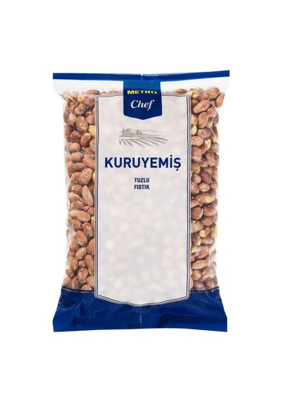 Fıstık İçi 1 Kg Tuzlu - Eşit Boy, Gdo'suz Kavrulmuş Kuru Yemiş - 3 Adet Tarı