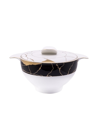 Jumbo Marble 12 Kişilik 61 Parça Bone Yemek Takımı
