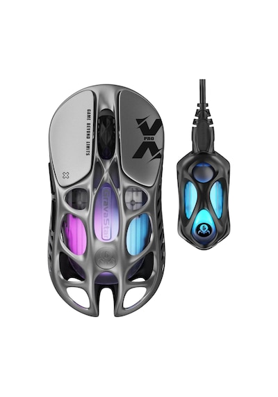 Gravastar Mercury Xpro Rgb 32k Dpı Optik Gaming Mouse+8k Dongle, Kablosuz, Magnezyum Alaşımlı, Progr Gsmercuryxpro