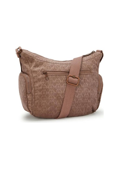 Kipling Gabb S Küçük Boy Omuz Çantası Kahverengi
