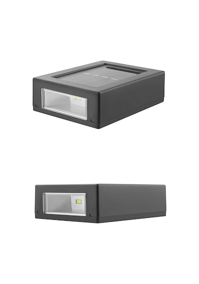 Upway Güneş Enerjili Çift Taraflı Dekoratif Duvar Lambası Solar Aplik 2 Adet Gün Işığı