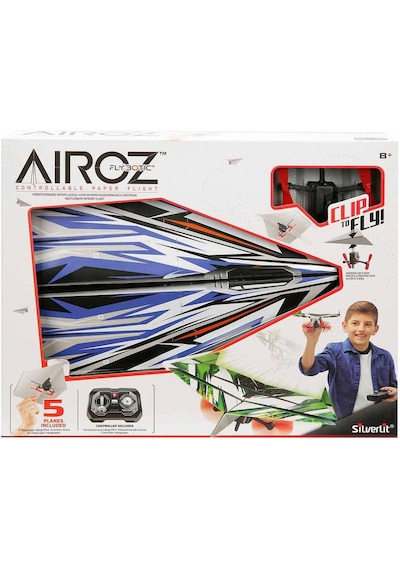 Airoz Uzaktan Kumandalı Uçak - Asorti Mavi - Beyaz Çok Renkli