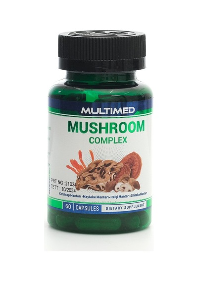 Multimed Mushroom Complex Vitamin 60 Kapsül