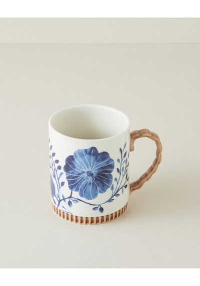 English Home Livy Stoneware Kupa 470 Ml Mavi