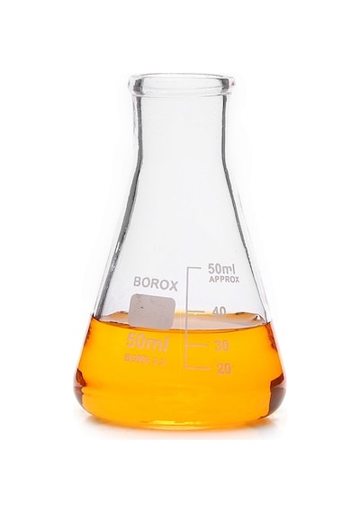 Erlen Cam Dereceli 50 Ml - Erlenmeyer Flask Borox Marka