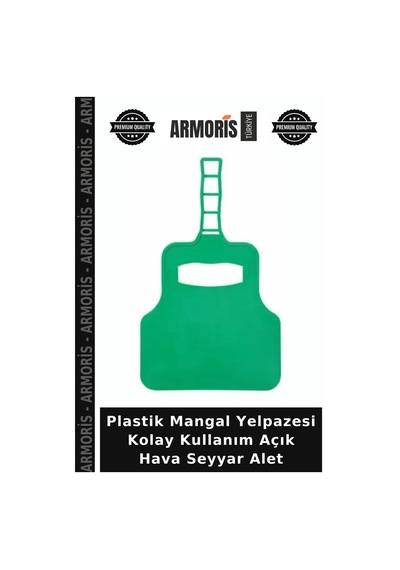Plastik Mangal Yelpazesi Kolay Kullanım Açık Hava Seyyar Alet