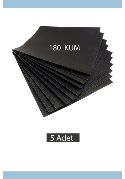 Kağıt Zımpara 5 Adet S180 Lik