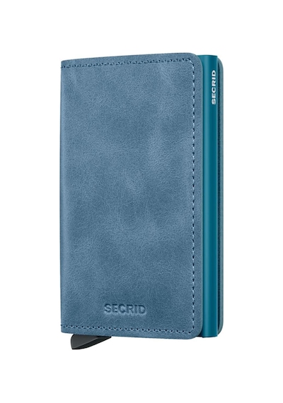 Secrid Slimwallet Vintage Kartlık Cüzdan Teal Çok Renkli