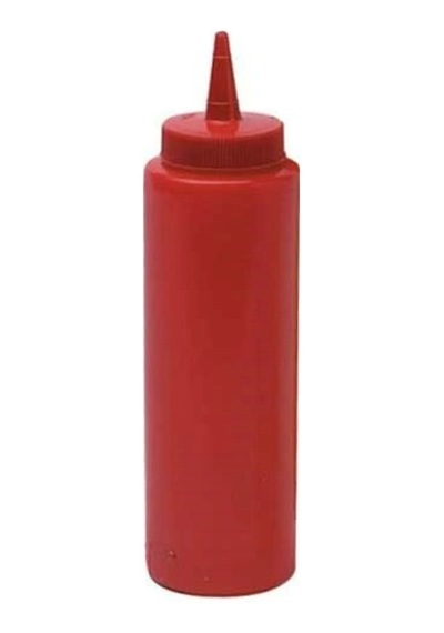 Ketçap Şişesi - 1000ml Dev Boy Kırmızı 1247956