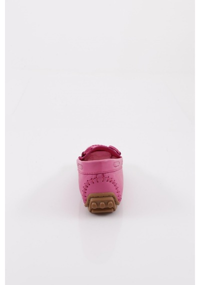 Dgn K105 Kadin Aksesuarli Loafer Ayakkabi K105-1774-R0507 Fuşya