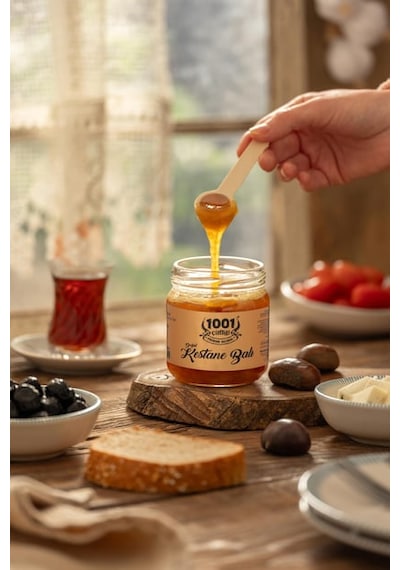 1001 Çiftliği Doğal Süzme Kestane Balı 225gr