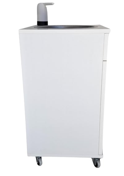 Seyyar Lavabo L10 Beyaz Beyaz