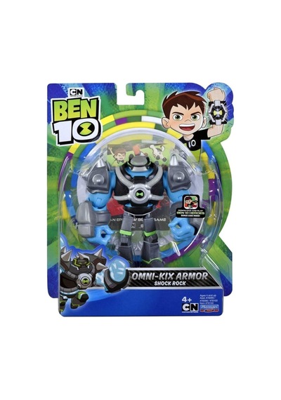 Aksiyon Figürler S1w10 Omni Knix Armor Shock Rock