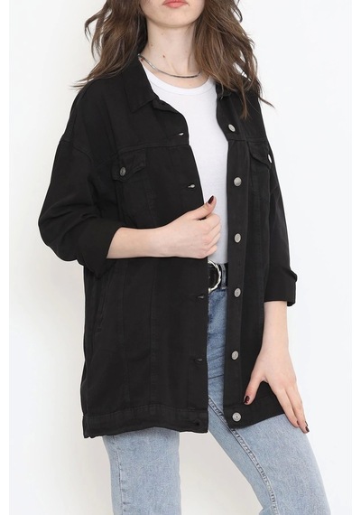Gabardin Ceket Siyah2 - 9002.1367.