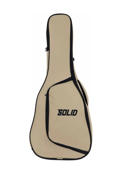 Solid Case Lux Klasik Gitar Gigbag Bej Gri