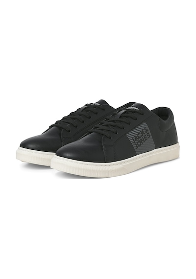 Jack & Jones Jack Jones Yazı Baskılı Erkek Günlük Spor Ayakkabı 12282315 Siyah