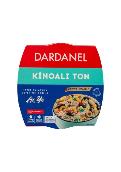 5 Adet Dardanel Konserve Kinoalı Ton Balığı 160 G